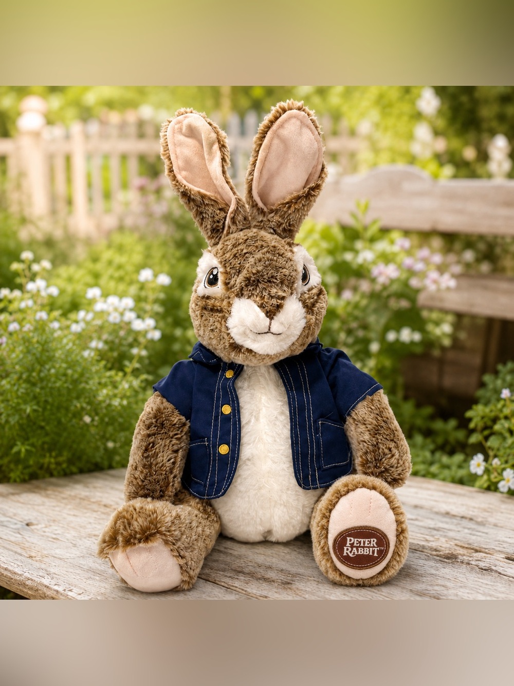 PETER RABBIT With Blue Jacket 20” Dan Dee Collectors Plush Bunny Stuffed Animal